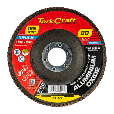 Flap Sanding Disc 125mm 80grit A/o