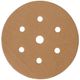 Gold Disc (50 Pieces) 150 Grit 150mm X 6+1 Holes Hook And Loop
