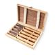Chisel Set Wood Turning 300mm Hss 5 Piece Wood Case