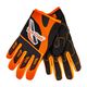 Limited Edit. Small Racing Glove Orange Syn. Leather
