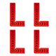 Plastic Square Abs 80x50x12mm 4pc
