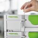 FESTOOL SYS 1 TL-DF Systainer T-LOC with Transparent Lid Compartment