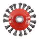 Wire Cup Brush Twisted Bevel Plain 115mmxm14 Bulk